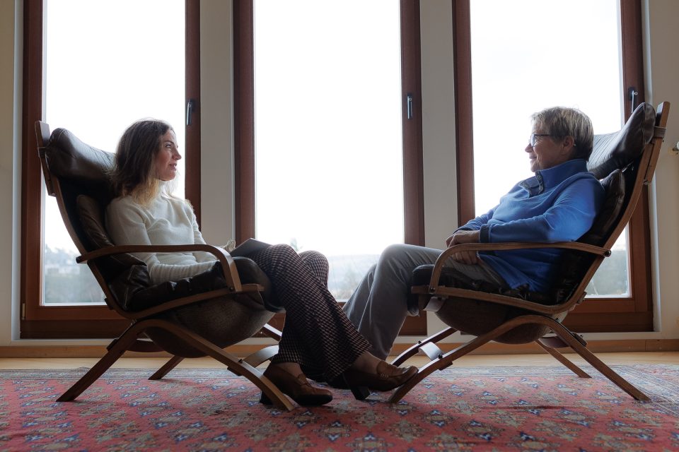 Steuerberaterin im Gespräch